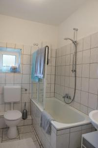 Kúpeľňa v ubytovaní Ferienwohnung Bärbel