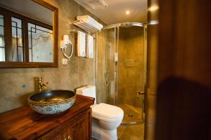 Koupelna v ubytování Wang Jiang Reclusive Boutique Inn