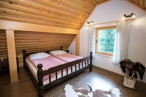 Ένα ή περισσότερα κρεβάτια σε δωμάτιο στο Holiday Home Voje