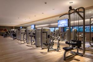 Fitness center at/o fitness facilities sa Ergife Palace Hotel