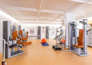Fitnesscenter och/eller fitnessfaciliteter på Portens Hotel Fernblick