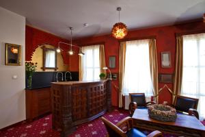 Posezení v ubytování Hotel Tacl