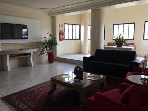 TV a/nebo společenská místnost v ubytování Hotel Novoleste