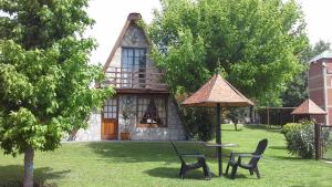 Taman di luar Las Encinas