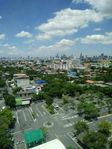 Nespecifikovaný výhled na destinaci Bangkok nebo výhled na město při pohledu z aparthotelu