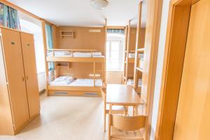 Voodi või voodid majutusasutuse Jugendgästehaus Ulrichsberg toas