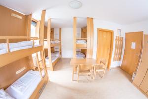 Voodi või voodid majutusasutuse Jugendgästehaus Ulrichsberg toas