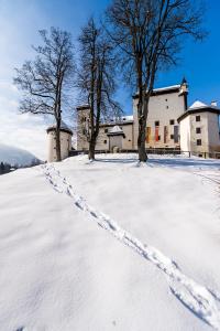 Haus Goldeggblick v zimě
