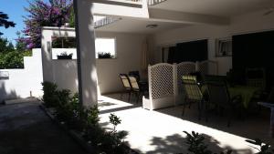Patio nebo venkovní prostory v ubytování Apartment Vesna