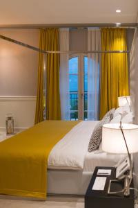 Voodi või voodid majutusasutuse Hotel Forza Terra toas