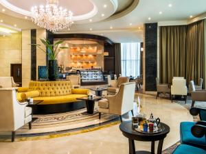 Atpūtas zona naktsmītnē Golden Tulip Doha Hotel
