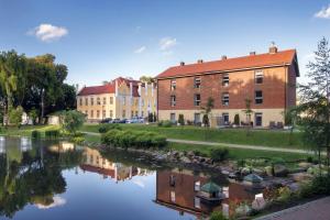 Widok na rzekę nieopodal tego hotelu