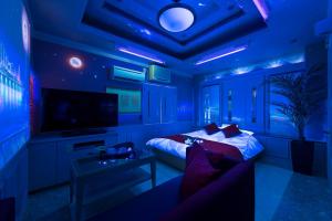 Postel nebo postele na pokoji v ubytování Hotel Sulata Ashikaga (Adult Only)