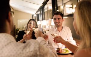 Nápoje v ubytovaní Hotel Schwaiger