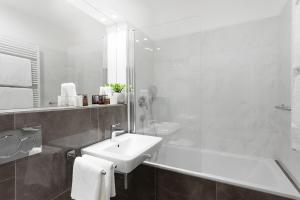 Kúpeľňa v ubytovaní Hotel Schwaiger