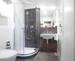 Kúpeľňa v ubytovaní Hotel Schwaiger