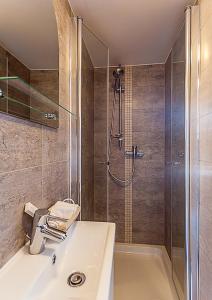 Kúpeľňa v ubytovaní Willa Bianka Szczyrk