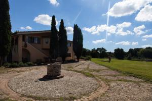 A garden outside Borgo del Gelso
