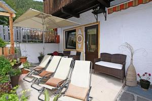 Balkón nebo terasa v ubytování Bergchalet Hotel Reinerhof