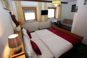 Postel nebo postele na pokoji v ubytování Ferienhaus Wechner