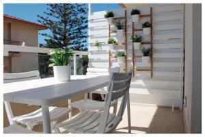 Balkón alebo terasa v ubytovaní Vista Mare Apartment con parcheggio privato