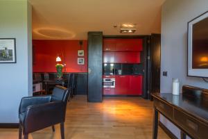 Kuchyň nebo kuchyňský kout v ubytování Apartamenty Tatrzańskie Turnie