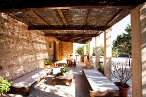 Patio nebo venkovní prostory v ubytování Can Corda Formentera