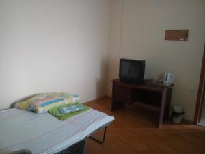 TV a/nebo společenská místnost v ubytování Hotel Uyut