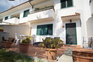 Balkón nebo terasa v ubytování B&B dormirereggiocalabria