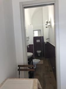 Koupelna v ubytování Il Torrione