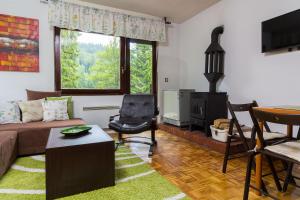 Et tv og/eller underholdning på Apartment Košuta A2