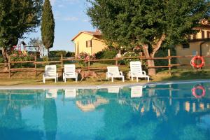 Bazén v ubytování Agriturismo Metina nebo v jeho okolí