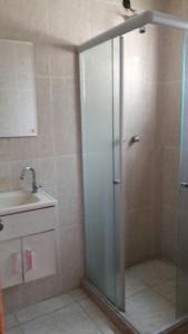 Ванная комната в Pousada Serra e Mar RioCentro
