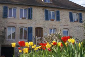 Zahrada ubytování Chambres d'hôtes Les Charmettes