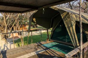 Půdorys ubytování Camp Hogo Kavango