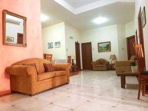 A seating area at Lena Hotel