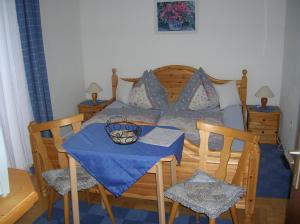 Posezení v ubytování Gästehaus Schleich
