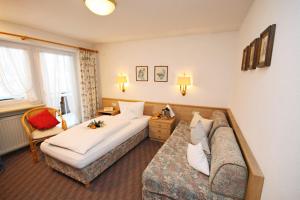 Setusvæði á Hotel Adler Garni