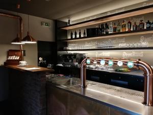 Pub eller bar på Hotel Tulipan Pruhonice