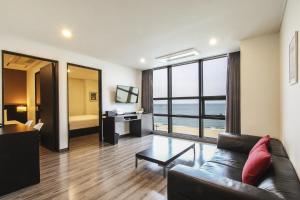 Posezení v ubytování MS Hotel Haeundae