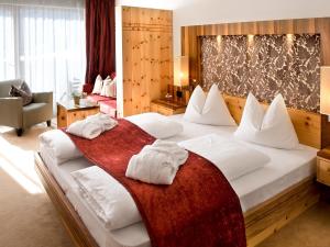 Ένα ή περισσότερα κρεβάτια σε δωμάτιο στο Bella Vista Hotel Emma