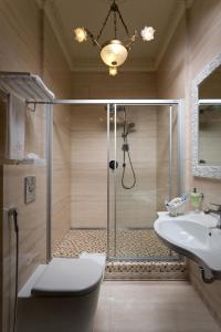 Koupelna v ubytování Hotel 19