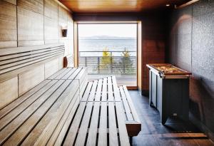 Kuchyň nebo kuchyňský kout v ubytování Seevital Hotel & SPA - Ihr 4 Sterne Superior Hideaway direkt am See