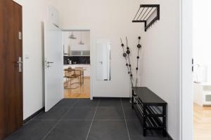 Kuchyň nebo kuchyňský kout v ubytování Apartment Jindrisska