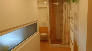 Koupelna v ubytování APARTMÁNY NA VÝSLUNÍ
