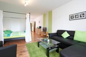 Χώρος καθιστικού στο Ferienwohnung Inge Steinrücken