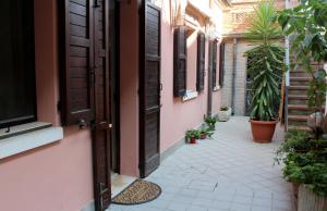 Budova, kde se bed and breakfast nachází