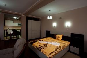 Voodi või voodid majutusasutuse Guesthouse Vitez toas