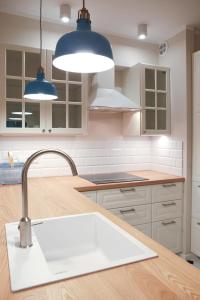 Køkken eller tekøkken på Super-Apartamenty VIP Vintage