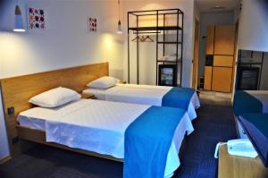 Ένα ή περισσότερα κρεβάτια σε δωμάτιο στο Pera Hotel Lüleburgaz +27 φωτογραφίες
